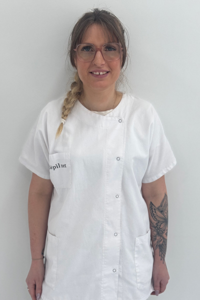 Laurie, praticienne laser Depilnet Evry