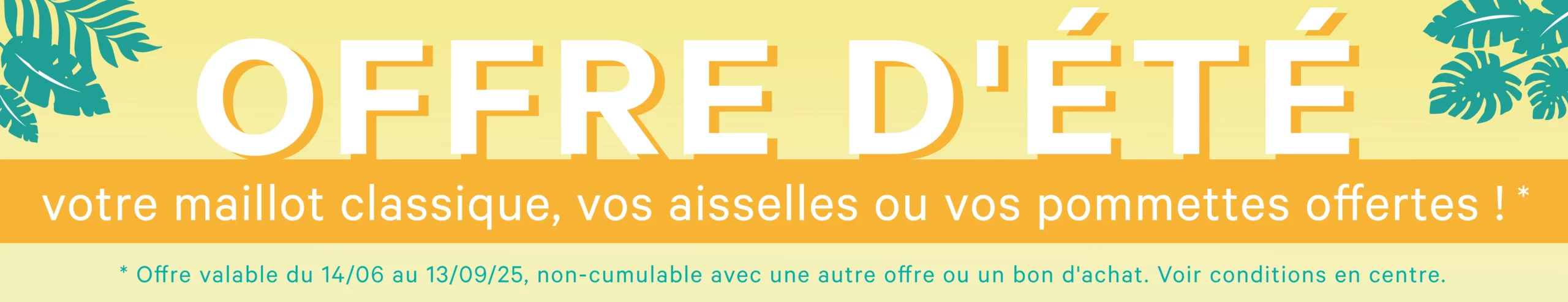 offre d'été 2025 épilation laser chez Depil net